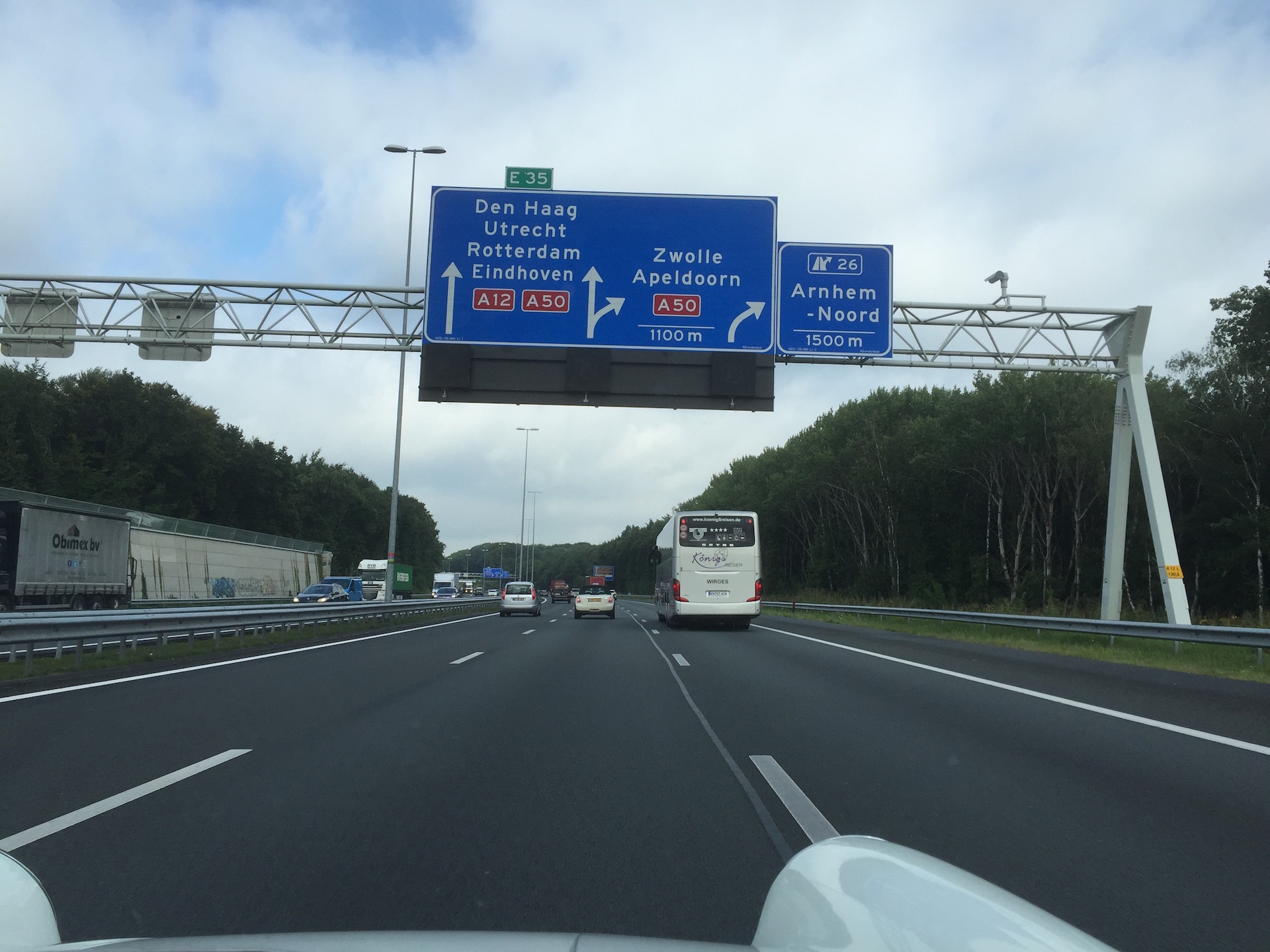 Geschwindigkeit Holland Autobahn
